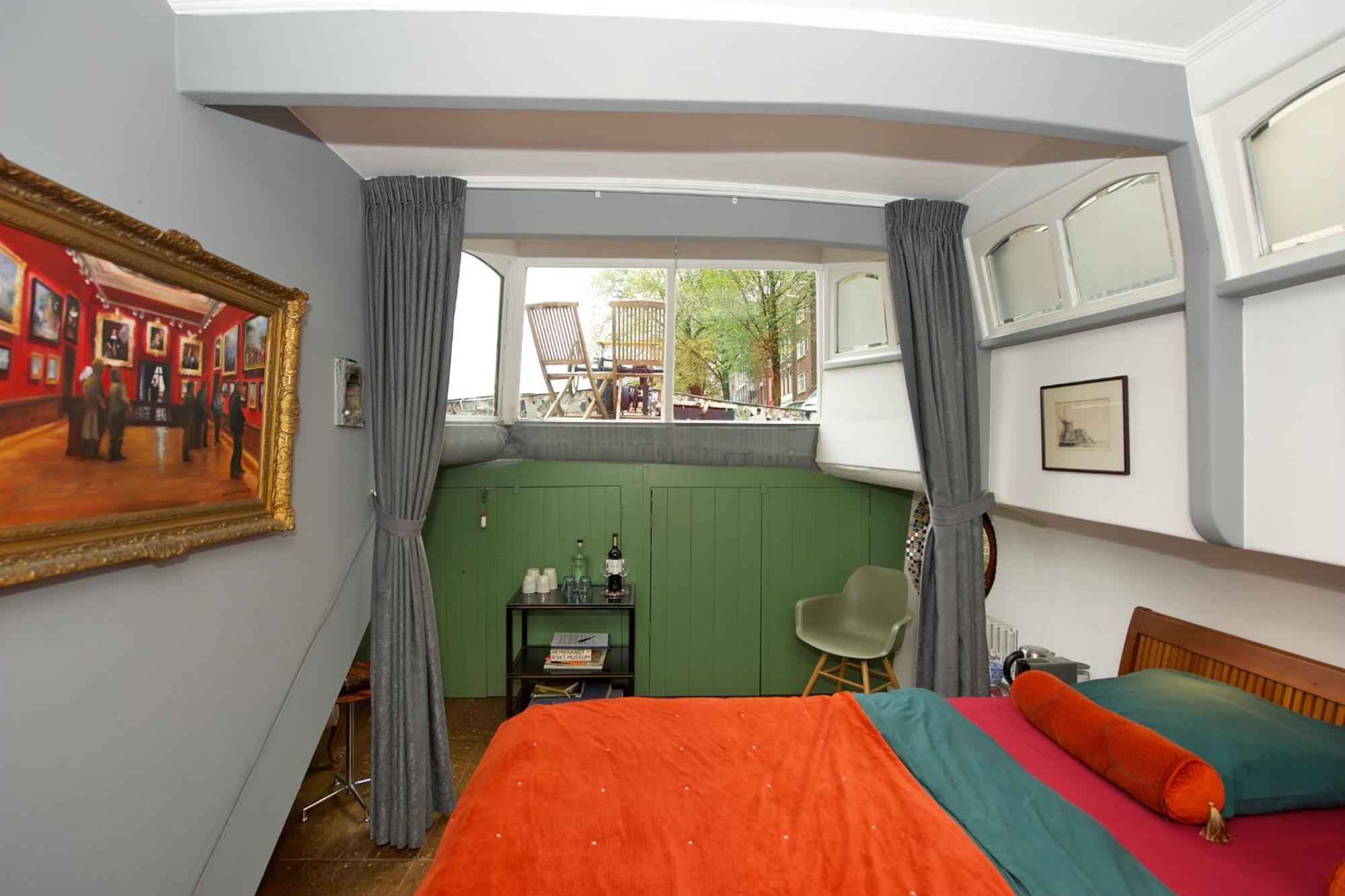 Amsterdam Center - Houseboat B&B By Captain Ricard Exteriér fotografie